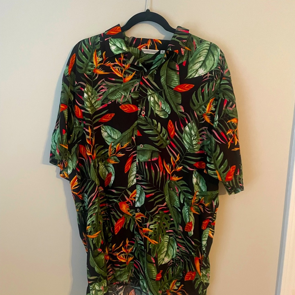 Men’s Tropical Shirt XL NWOT - Picture 3 of 4